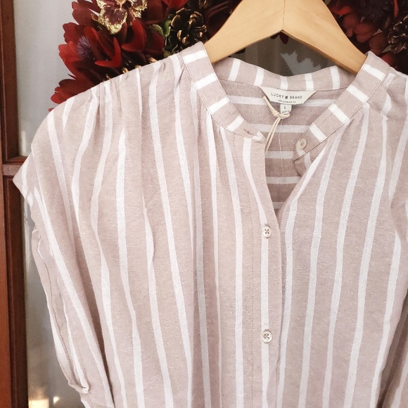Lucky Brand Tops - Lucky Brand Striped Tunic